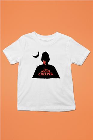 Uncle Acid Baskılı Beyaz Unisex Beyaz Çocuk Tişört - Tshirt