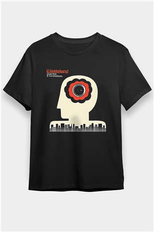 Uncle Acid Baskılı Unisex Siyah Tişört - Tshirt