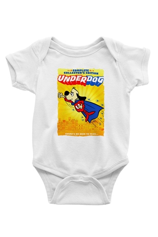 Underdog Beyaz Bebek Body - Zıbın