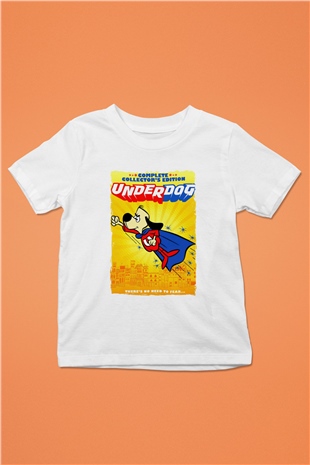 Underdog Beyaz Unisex  Çocuk Tişört
