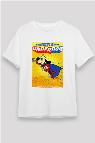 Underdog Beyaz Unisex Tişört