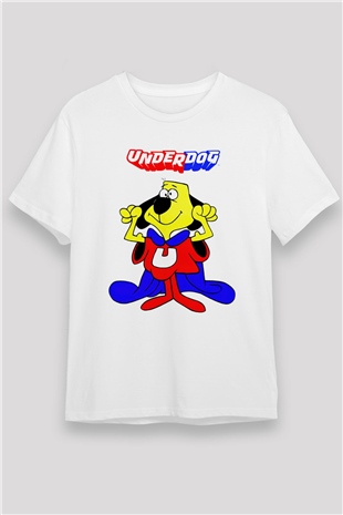 Underdog Beyaz Unisex Tişört
