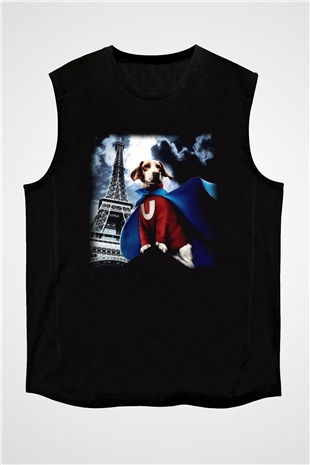 Underdog Siyah Unisex Kolsuz Tişört