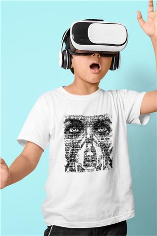 Underoath Baskılı Beyaz Unisex Beyaz Çocuk Tişört - Tshirt