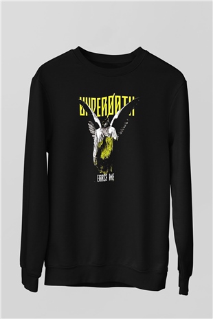 Underoath Baskılı Unisex Siyah Sweatshirt