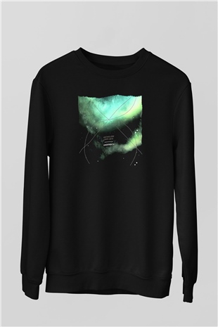 Underoath Baskılı Unisex Siyah Sweatshirt