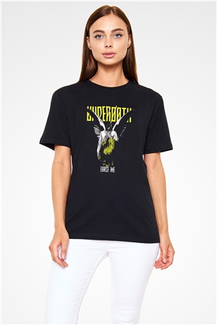 Underoath Baskılı Unisex Siyah Tişört - Tshirt