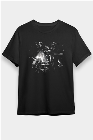 Underoath Baskılı Unisex Siyah Tişört - Tshirt