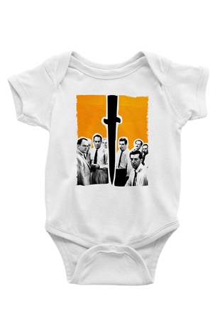 Unisex 12 Öfkeli Adam-12 Angry Men Baskılı Bebek Body - Zıbın