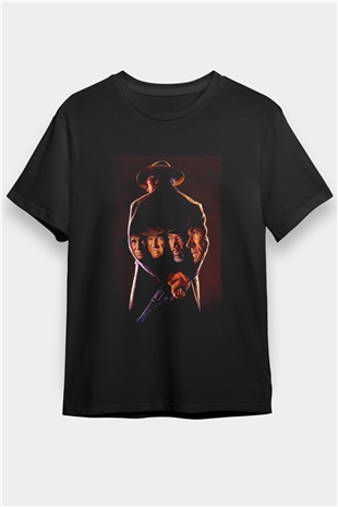 Affedilmeyen (Unforgiven) Baskılı Siyah Tshirt