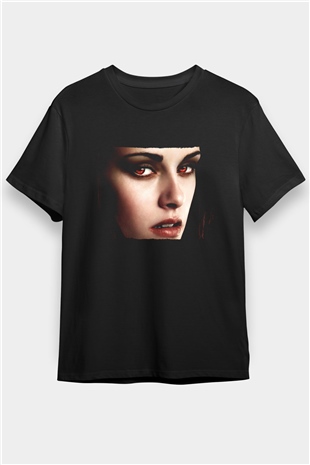 Alacakaranlık Efsanesi (The Twilight Saga) Baskılı Siyah Tişört