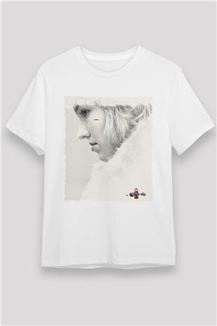 Anna Baskılı Beyaz T-shirt