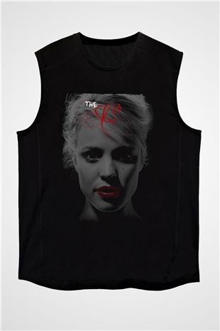 Unisex Aşk Yemini (The Vow) Baskılı Siyah Kolsuz Tshirt