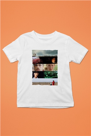 Unisex Babel - Babil Baskılı Beyaz Çocuk Tişört