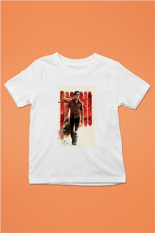 Unisex Barry Seal - Kaçakçı - American Made Baskılı Beyaz Çocuk Tişört
