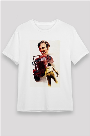 Belâ (Duel) Baskılı Beyaz Tshirt