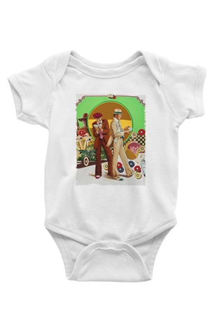 Unisex Belalılar (The Sting) Baskılı Bebek Body - Zıbın
