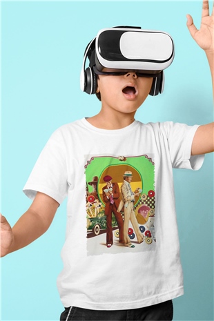 Unisex Belalılar (The Sting) Baskılı Beyaz Çocuk Tshirt