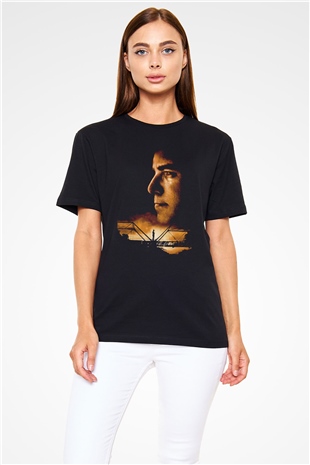 Bıçak Sırtı (Sling Blade) Baskılı Siyah T-Shirt