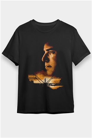 Bıçak Sırtı (Sling Blade) Baskılı Siyah T-Shirt