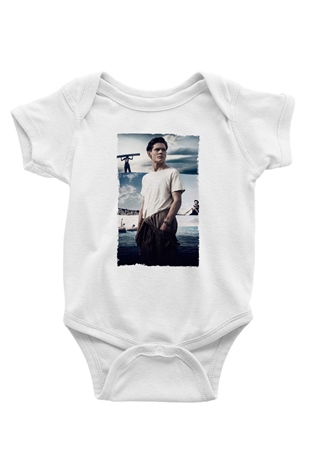 Unisex Boyun Eğmez (Unbroken) Baskılı Bebek Body - Zıbın