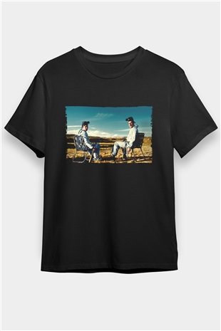 Breaking Bad Baskılı Siyah Tişört