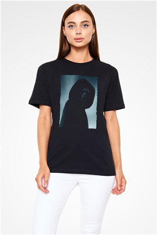Çığlık (Scream) Baskılı Siyah Tshirt