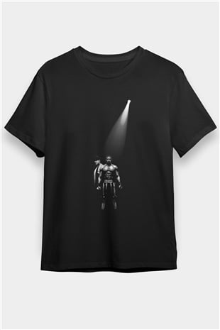 Creed II Efsane Yükseliyor Baskılı Siyah Tshirt
