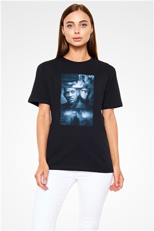 Devlet Düşmanı (Enemy of the State) Baskılı Siyah Tshirt
