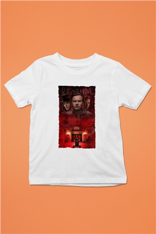 Unisex Doktor Uyku - Doctor Sleep Baskılı Beyaz Çocuk Tshirt