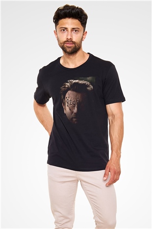 Doktor Uyku (Doctor Sleep) Baskılı Siyah Tshirt