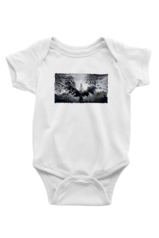 Unisex Dracula Untold Baskılı Bebek Body - Zıbın