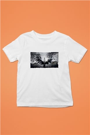 Unisex Dracula Untold Baskılı Beyaz Çocuk Tshirt