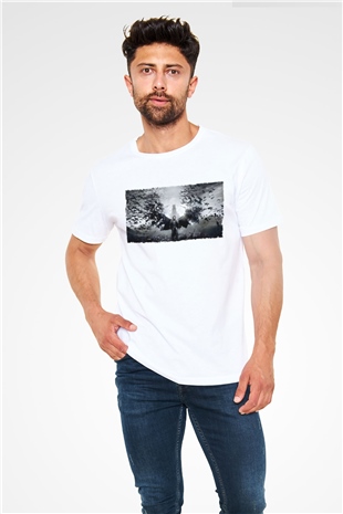 Dracula Untold Baskılı Beyaz Tshirt