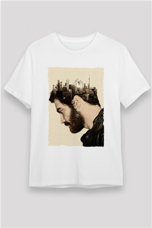 Düşman (Enemy) Baskılı Beyaz Tshirt