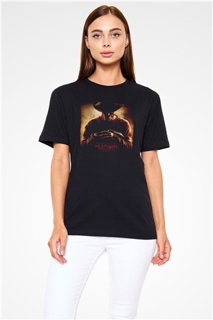 Elm Sokağında Kâbus (A Nightmare on Elm Street) Baskılı Siyah Tişört
