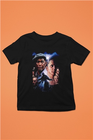 Unisex Esaretin Bedeli (The Shawshank Redemption) Baskılı Siyah Çocuk Tshirt