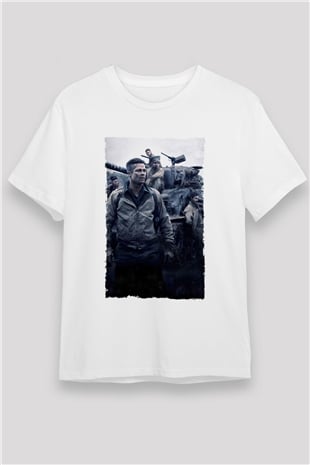 Fury Baskılı Beyaz Tshirt