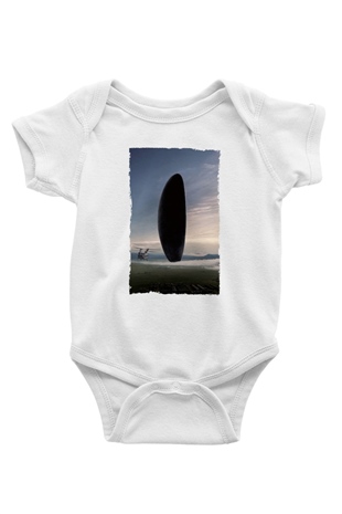 Unisex Geliş Arrival Baskılı Bebek Body - Zıbın