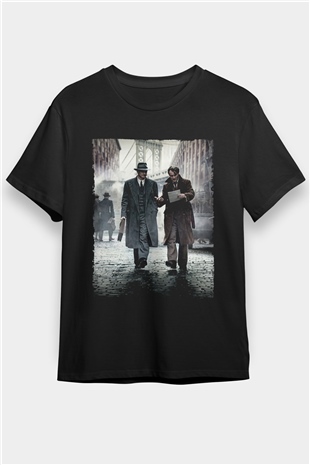 Genius Baskılı Siyah Tshirt