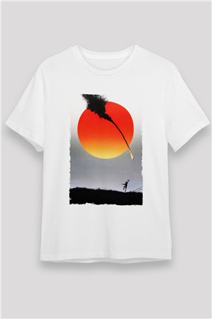Güneş İmparatorluğu (Empire of the Sun) Baskılı Beyaz Tshirt