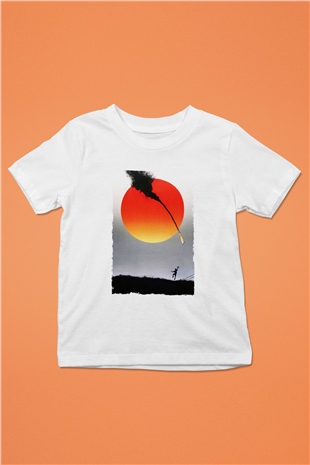 Unisex Güneş İmparatorluğu (Empire of the Sun) Baskılı Beyaz Çocuk Tshirt