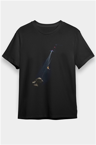 Hâkimiyet (Jurassic World Dominion) Baskılı Siyah T-Shirt