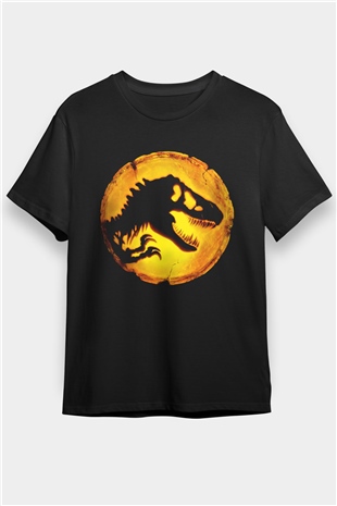 Hâkimiyet (Jurassic World Dominion) Baskılı Siyah Tshirt