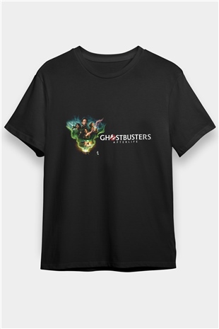Hayalet Avcıları Öteki Dünya (Ghostbusters Afterlife) Baskılı Siyah Tshirt