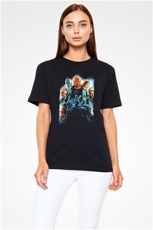 Hellboy Baskılı Siyah Tişört