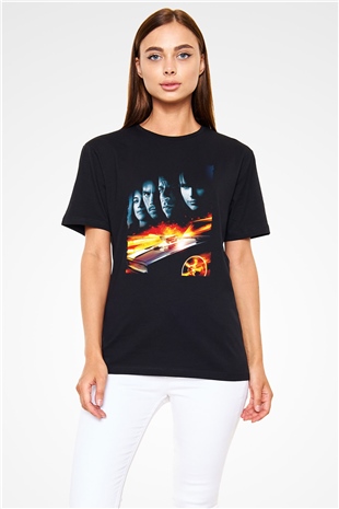 Hızlı ve Öfkeli 5 Rio Soygunu (Fast Five) Baskılı Siyah Tshirt