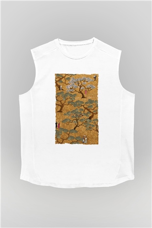 Unisex Hizmetçi (The Handmaiden) Baskılı Beyaz Kolsuz Tshirt