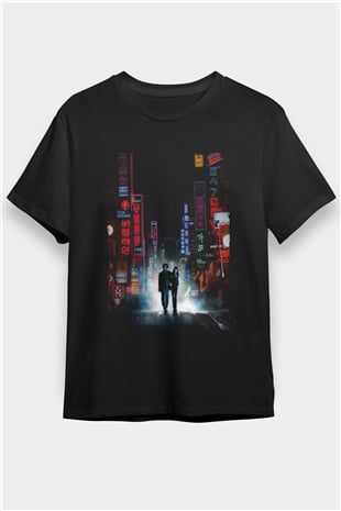 İhtiyar Delikanlı (Oldboy) Baskılı Siyah Tişört