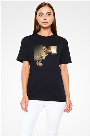 Ip Man Baskılı Siyah Tshirt